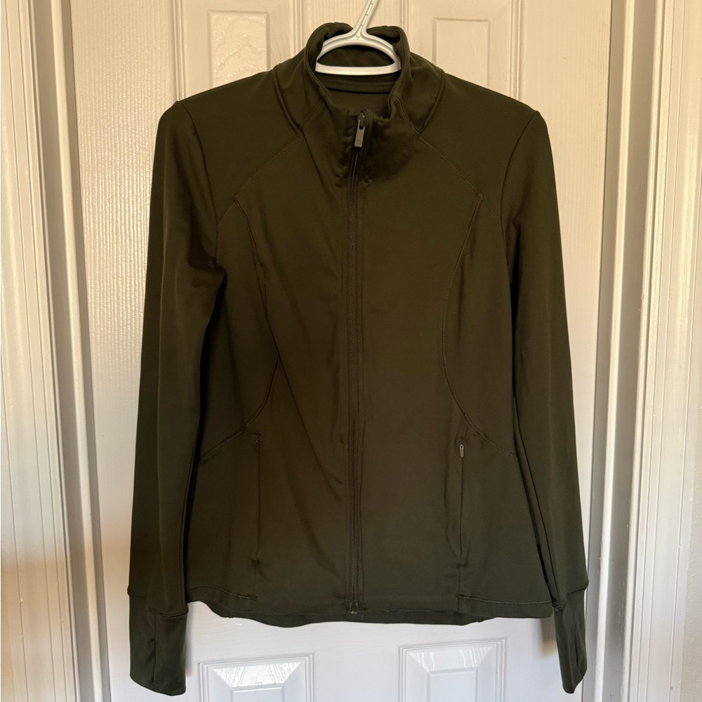 All in Motion Dark Green Utility Jacket
